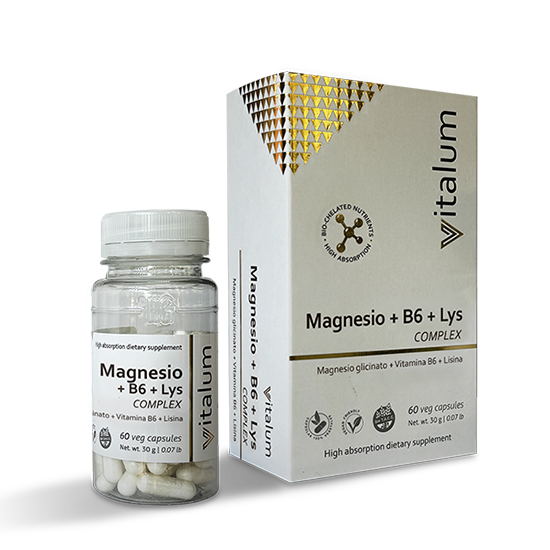 Magnesio + B6 + Lys Magnesio + B6 + Lys